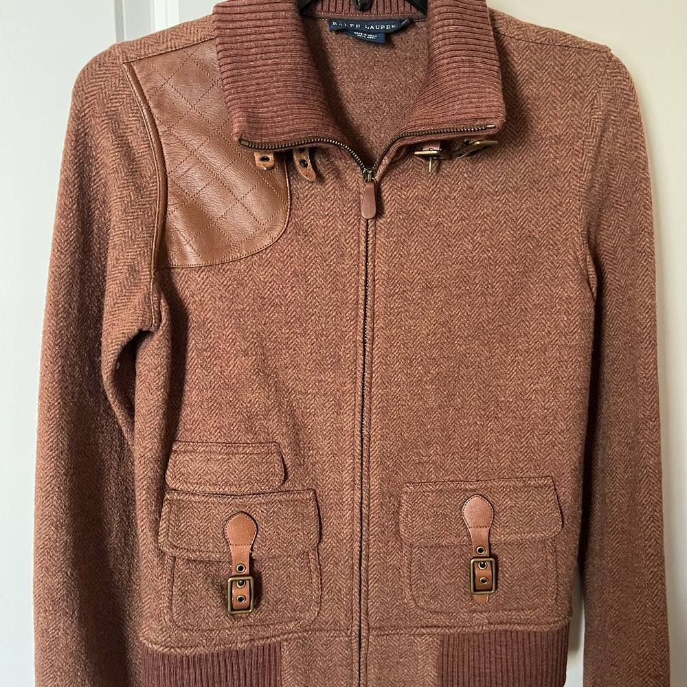 Ralph Lauren wool sweater jacket - XS
